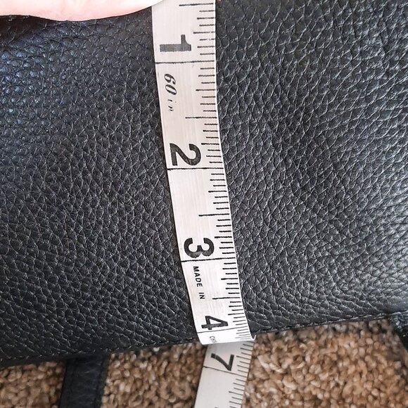 Kate Spade Pebbled Black Leather Mini Backpack Purse Gold Tone Hardware - Picture 16 of 16